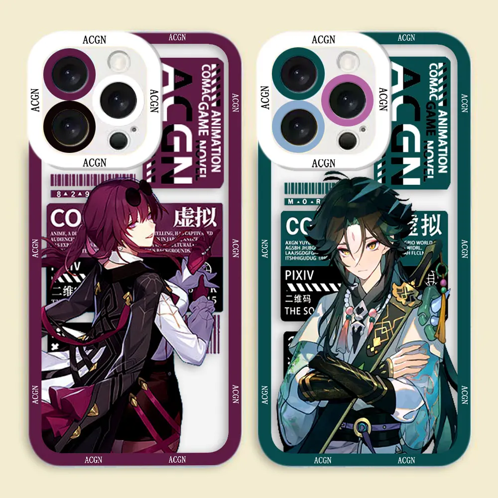 

ACGN Honkai Star Rail Dan Heng Clear Phone Case For OPPO A98 A94 A92 A79 A78 A74 A73 A60 A58 A57 A55 A54 A53 A31 A17 A9 A5X Case