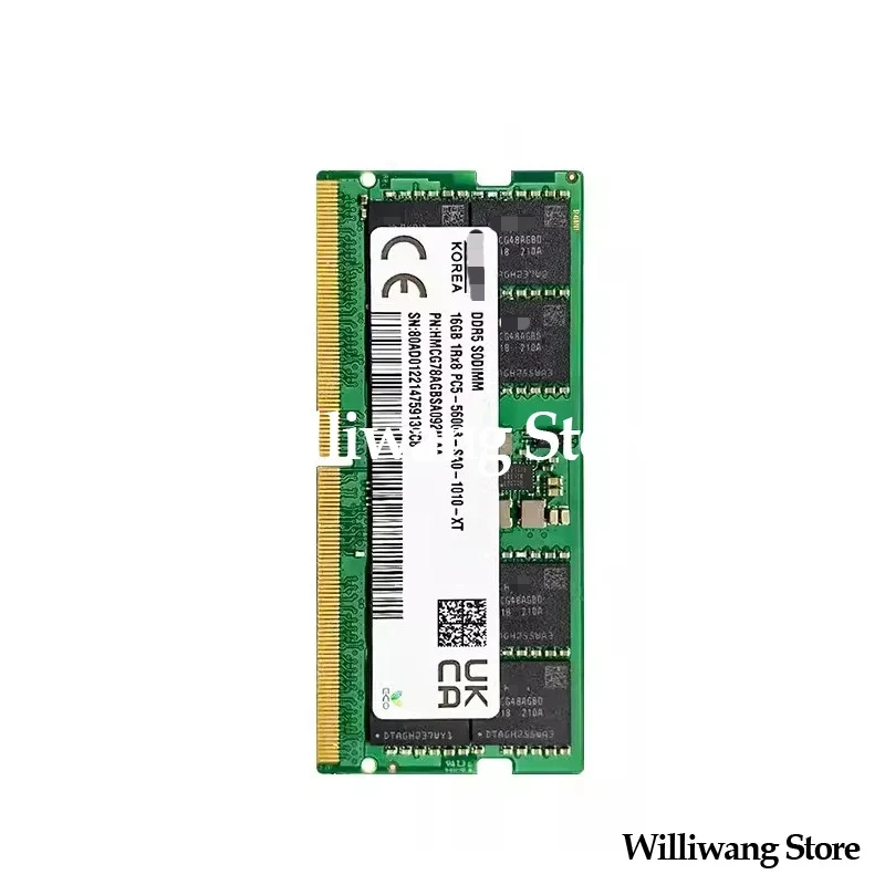 Original DDR5 4800 5600 16G 32G Laptop Memory Module A-die Exceed Frequency 6400 DDR5 Notebook Memory DDR5 4800 16G