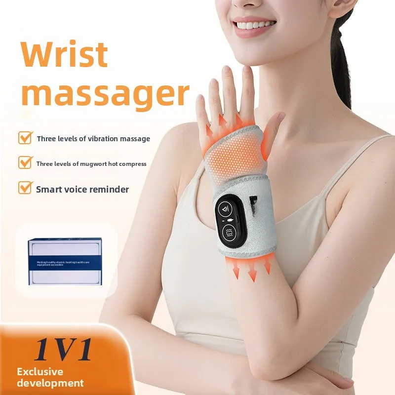 Wrist Protection Thermal Therapy, Intelligent Temperature Control Thermal Massage, Rechargeable Hot Compress Therapy