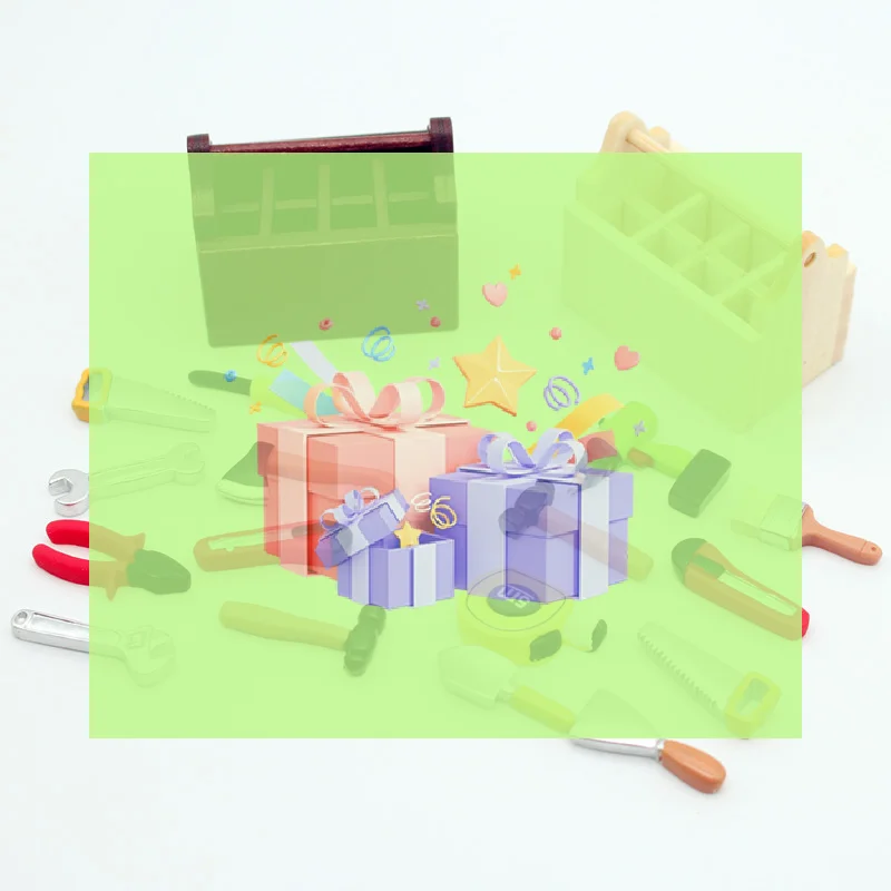 مجموعة أدوات مصغرة لبيت الدمى بمقياس 1:12 مجموعة أدوات مصنوعة يدويًا لهجات أثاث لديكور بيت الدمى دعائم لعبة #1