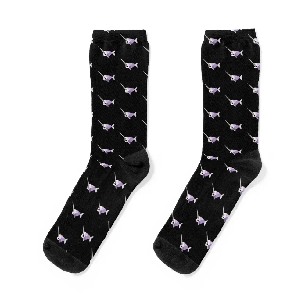 

Paint Chip Narwhal Socks Lots sheer FASHION Socks Men's Women's