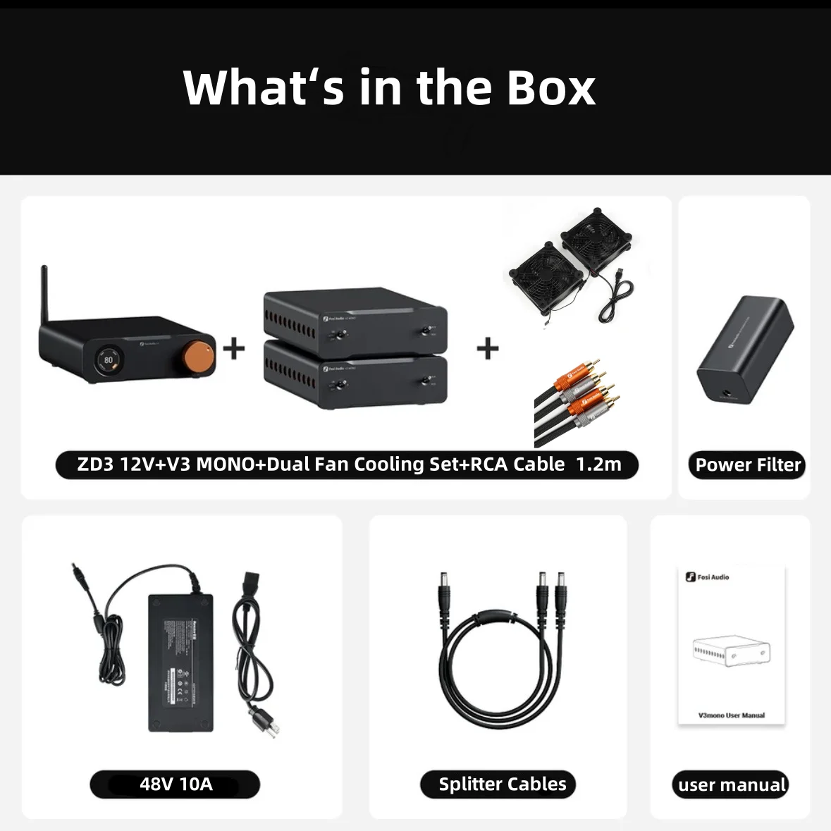 Fosi Audio ZD3 Desktop DAC 5