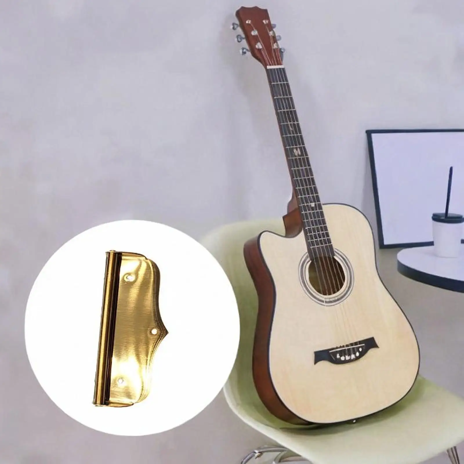 High Performance Tailpiece Guitar Tuning Plate Sturdy Beautiful Specification for Guitar for 3 String Box Guitar