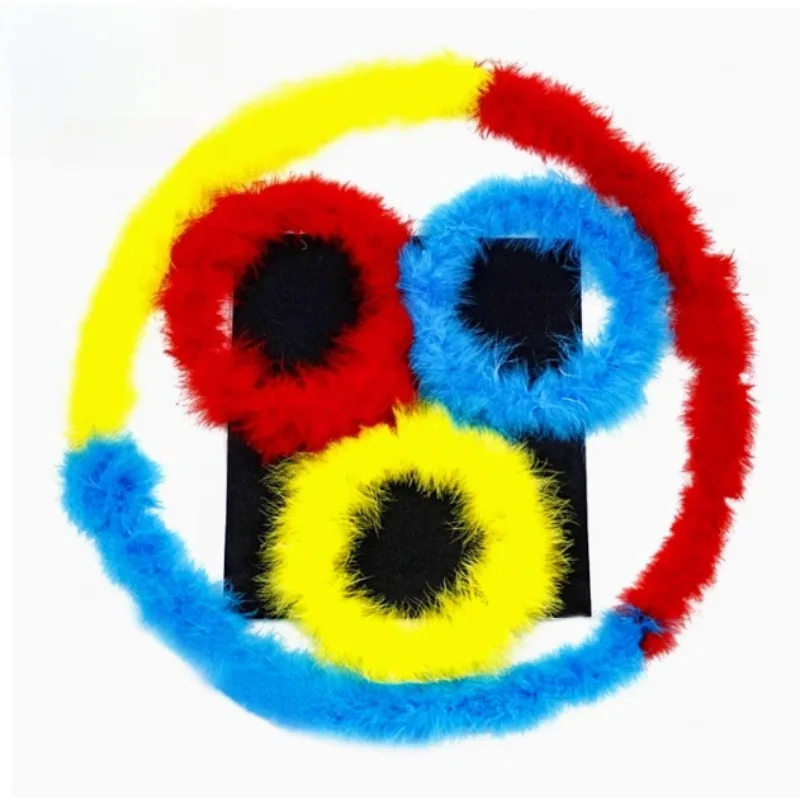 

Меняющий цвет перо круг сценические фокусы полный набор прикладной шарф фокуснический реквизит аксессуар иллюзия трюк