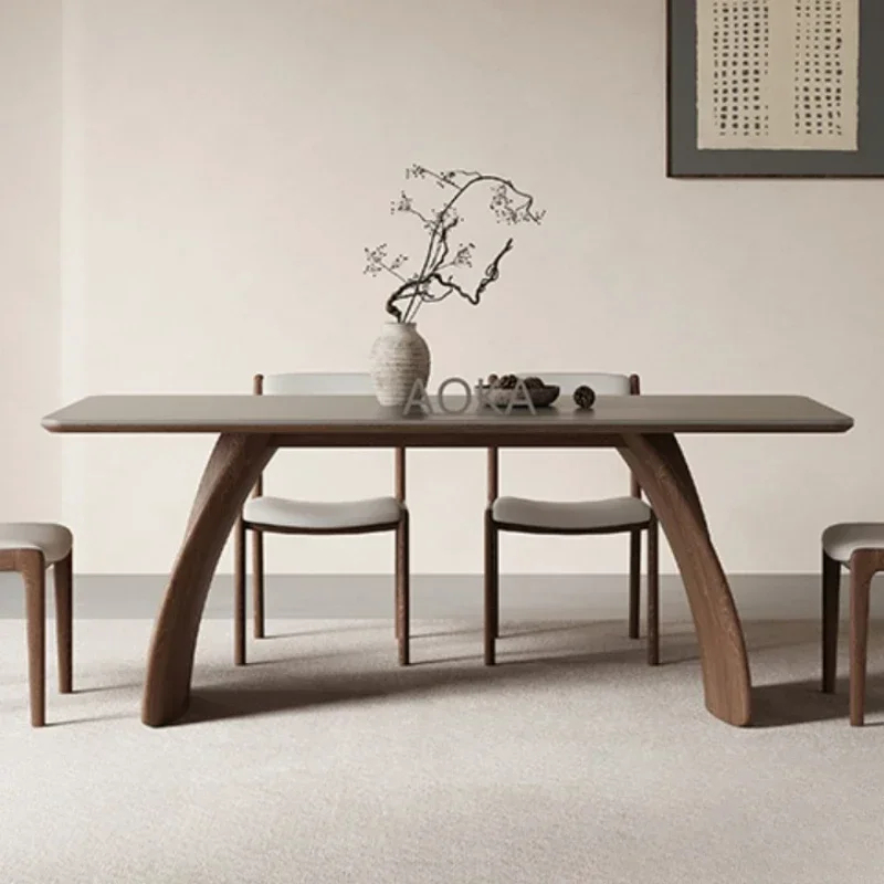 Modern Dining Rooms Luxury Table Restaurant Tables Kitchen Marble Elegant Sedentary Free Shipping Mesa Comedor Service Room