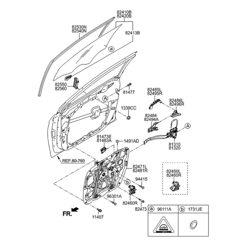 

OEM 81410-C1000 Rear/Left Door Lock Latch Actuator Forhyundai Sonata 2014-2019 81410C1000 81410-C1000 Rear Door Latch