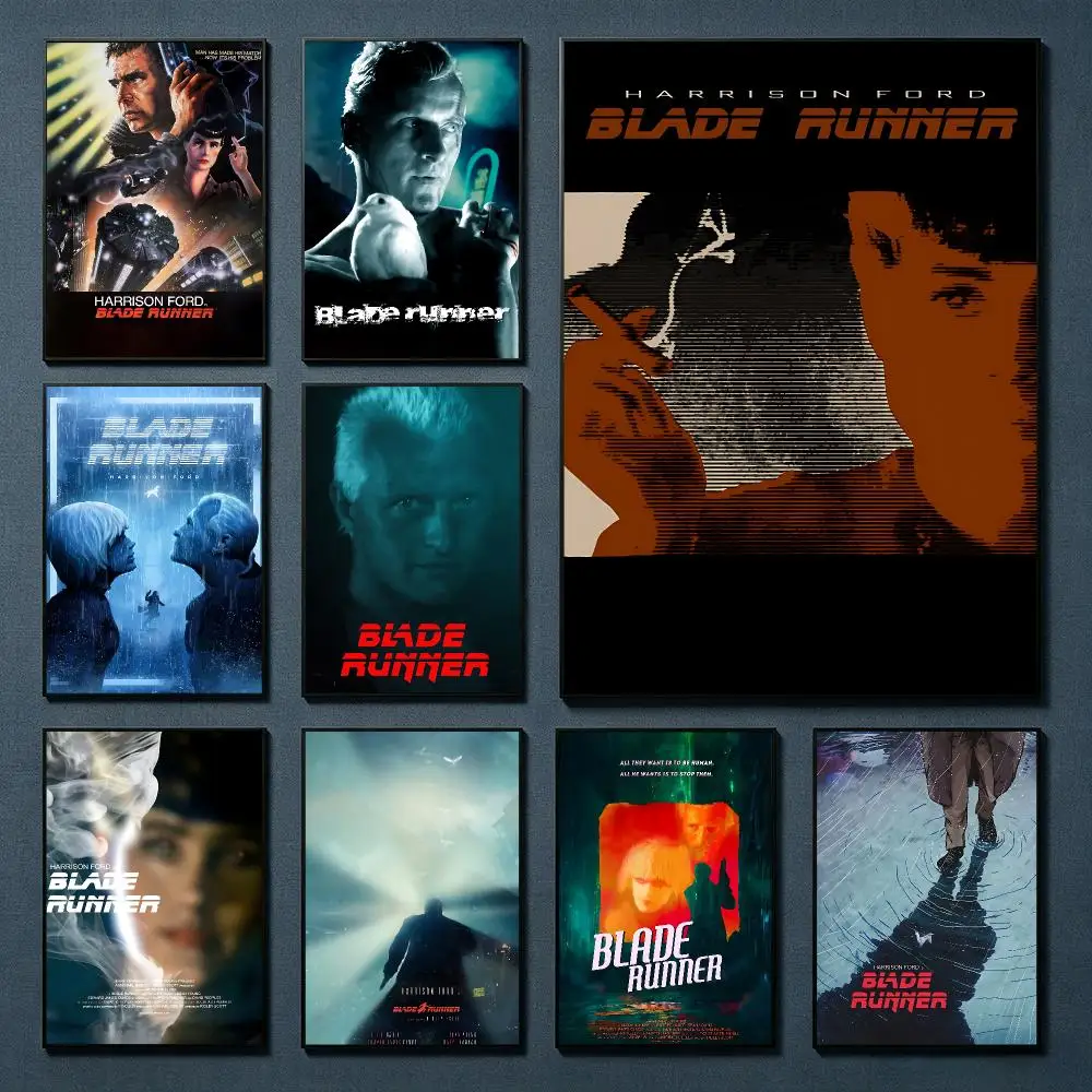 Science fiction movie Blade Runner HD Canvas Art Print Wall Decor for Bars Coffee Shops Clubs Rooms