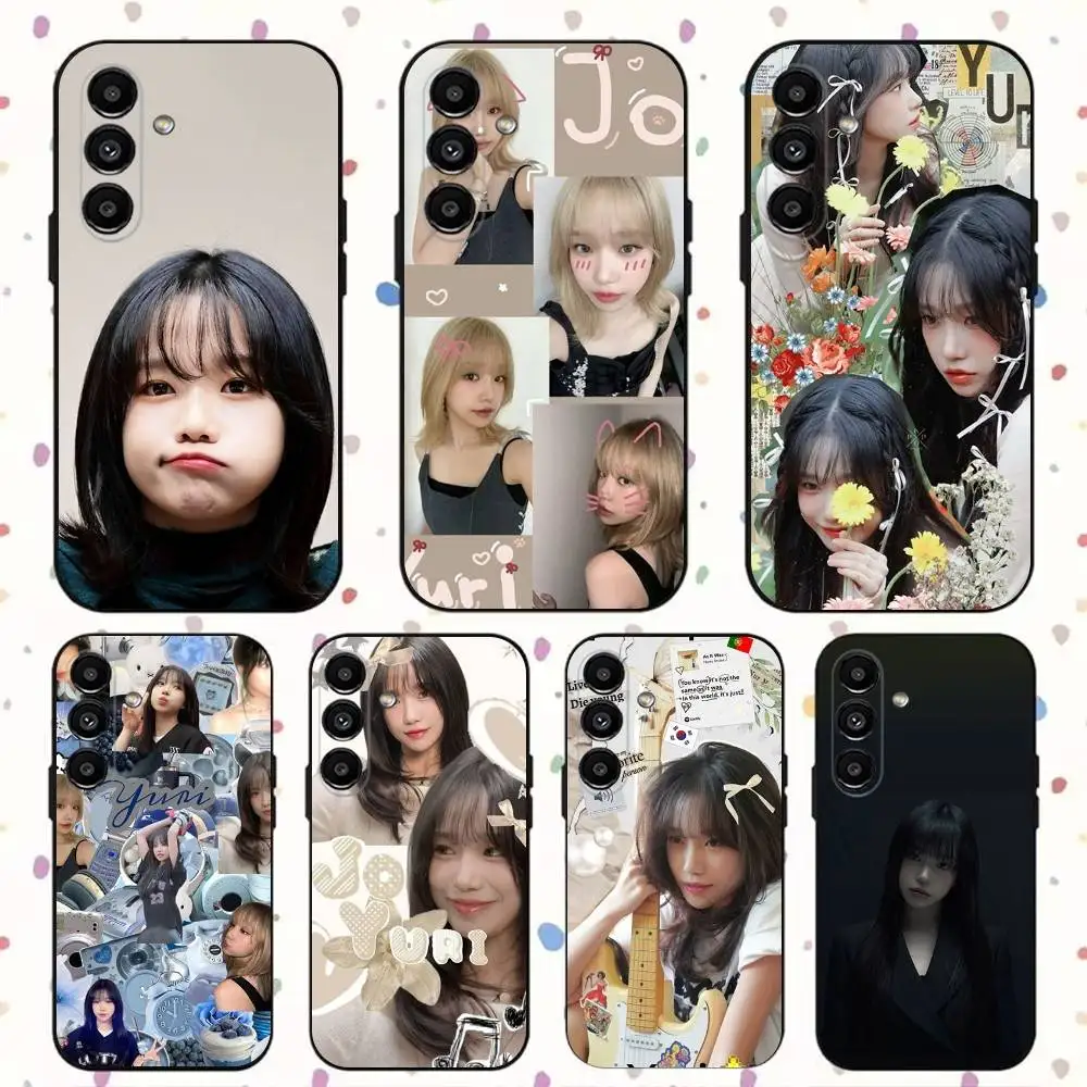 

Actress Jo Y-Yuri Yu ri Phone Case For Samsung S24,S21,S22,S23,S30,Ultra,S20,Plus,Fe,Lite,Note,10,9,5G Black Soft Cover