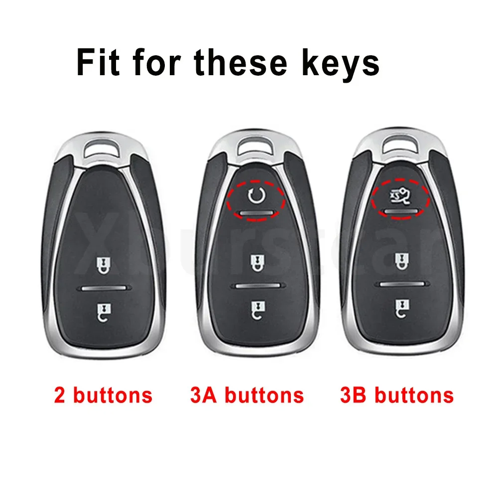 For Chevrolet Onix Equino Orlando Cruze Spark Sonic Camaro Volt Bolt Trax Malibu Blazer Traverse TPU Car Remote Key Case Cover