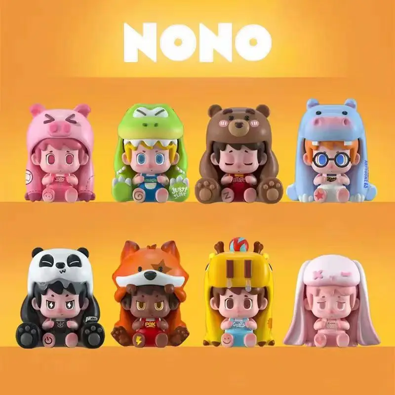

Authentic Nono Leisure Life Handmade Trendy Toy Collectible Figures Cute Girl Birthday Gift Blind Box Toys & Hobbies