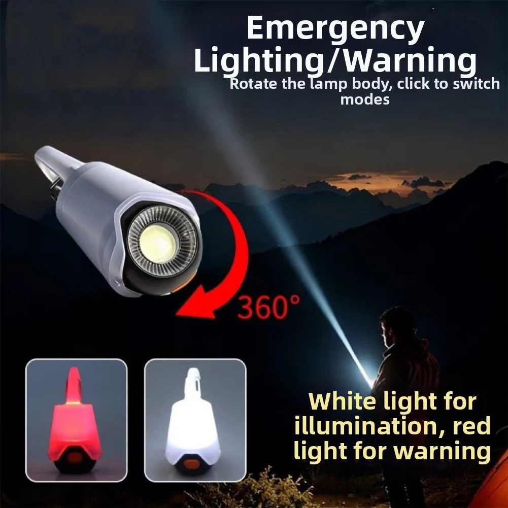 360 Panoramic Lighting Camping Ambient Light For Camping Trips For Night Fishing 4 Adjustable Modes Compact And Portable