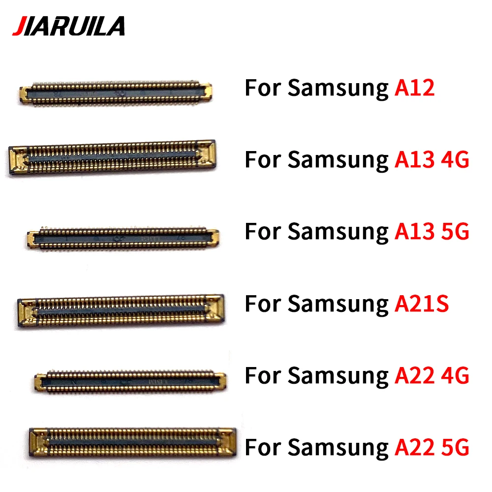 Good quality For Samsung A12 A13 4G 5G A21S A22 4G 5G LCD Display Screen FPC Connector Port On Mainboard Flex Cable