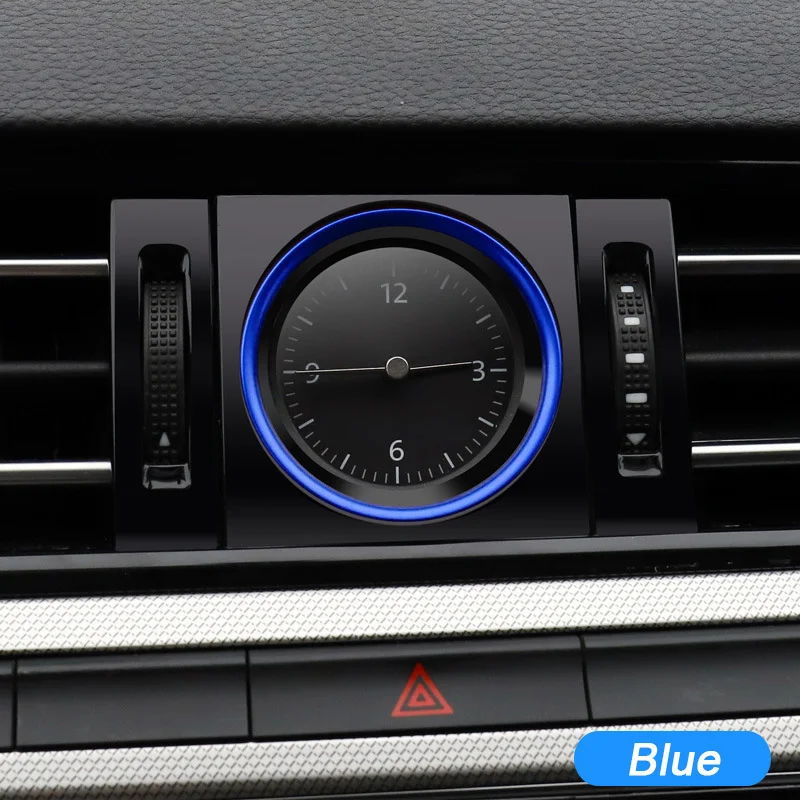 For Volkswagen Magotan B8 Passat 2016 2017 2018 2019，Car Center Console Clock Decorative Ring Cover Clock Frame Auto Accessories