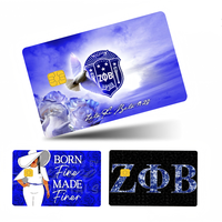 Z-Zeta Phi Beta Film Skin Sticker Tape For Bank Credit Debit Card Personalized Credit Card Protection Stickers