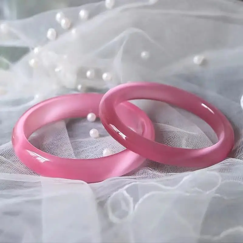 

Korean version genuine fine pink opal bracelet, fashion bracelet