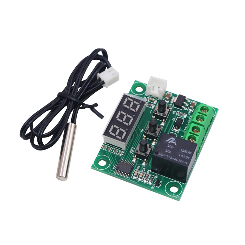 W1209 Mini termostato DC 12V regolatore di temperatura digitale-50-110 ℃ termostato di incubazione interruttore di controllo della temperatura con