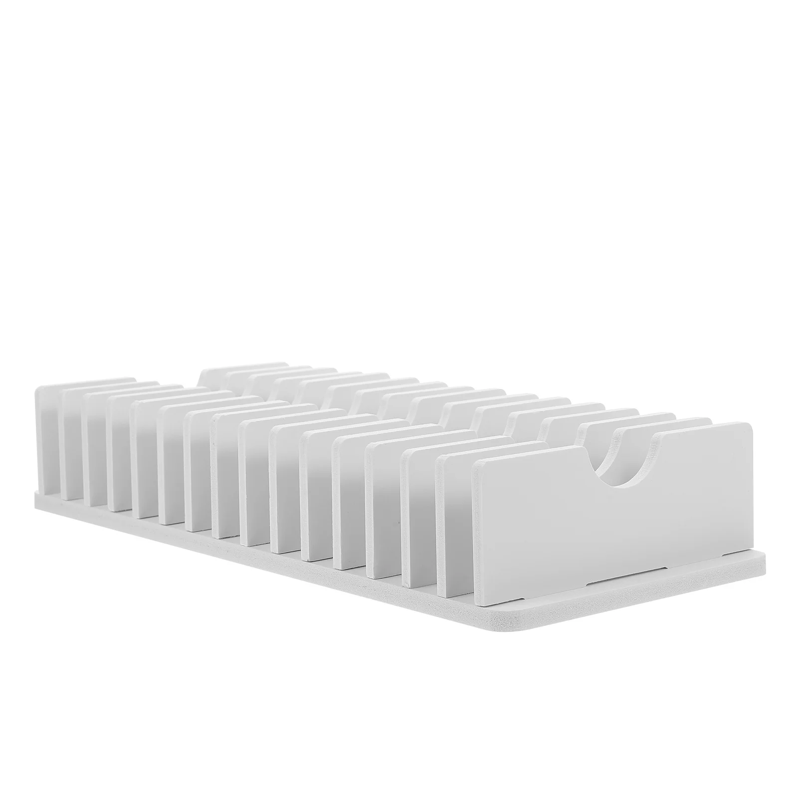 

Cell Phone Storage PVC Multifunctional Classroom Organizer Calculator Holder Compact Phone Caddy for Efficient Desk Use