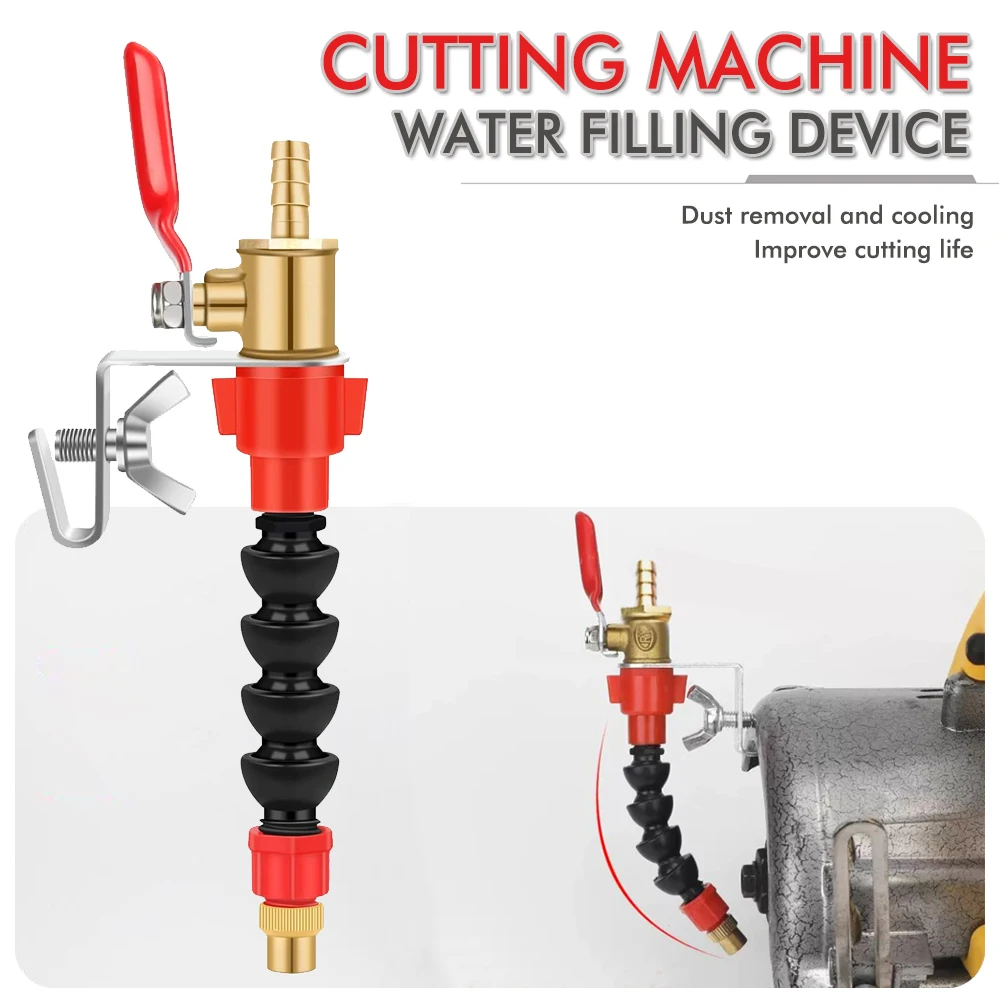 Dust Remover Water Sprayer System Nozzle Coolant Misting Dust-proof For Marble Brick Tile Cutting Machine angle Grinder Cutter - view 5