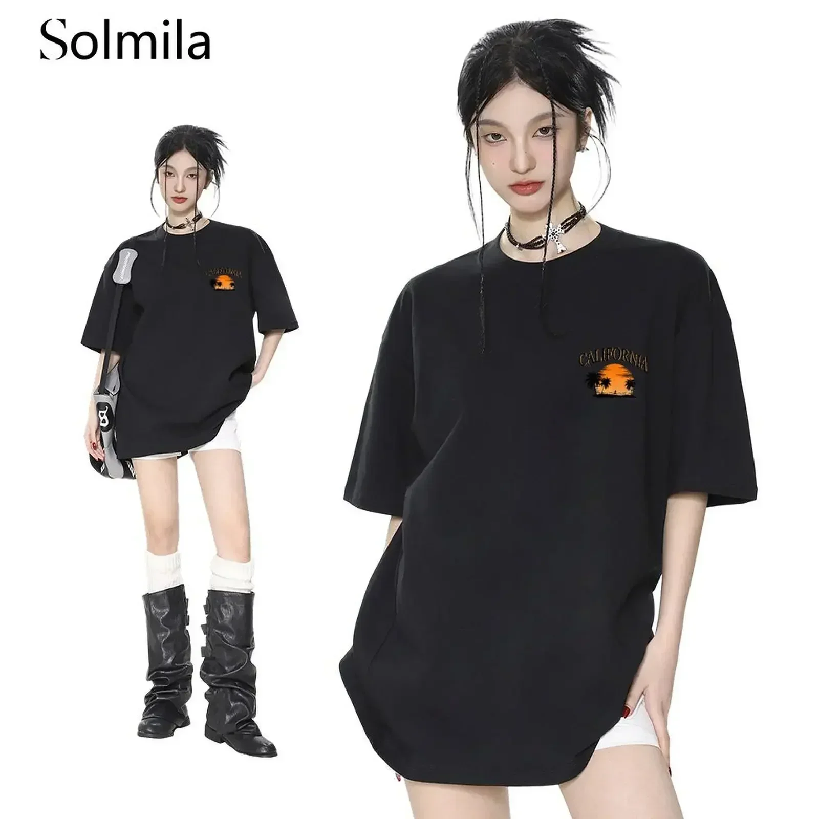 

Casual Top Graffiti Print Daily Outfits Comfortable Fabric Lightweight Material Slight Stretch For Club Outings