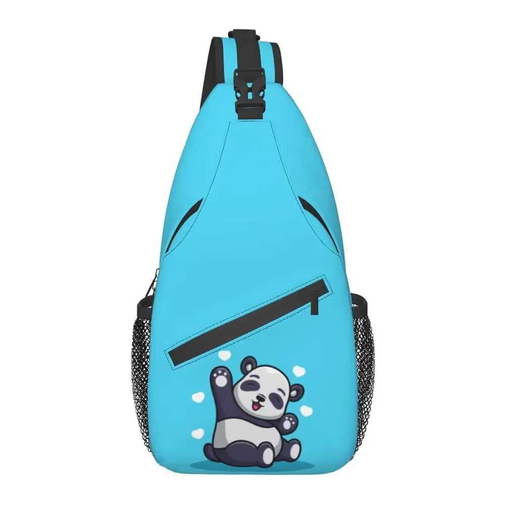 Sac à bandoulière KrasnoBear Cartoon pour homme, sac à dos poitrine, sac à bandoulière animal, sac à dos pour le cyclisme, le camping, lancé