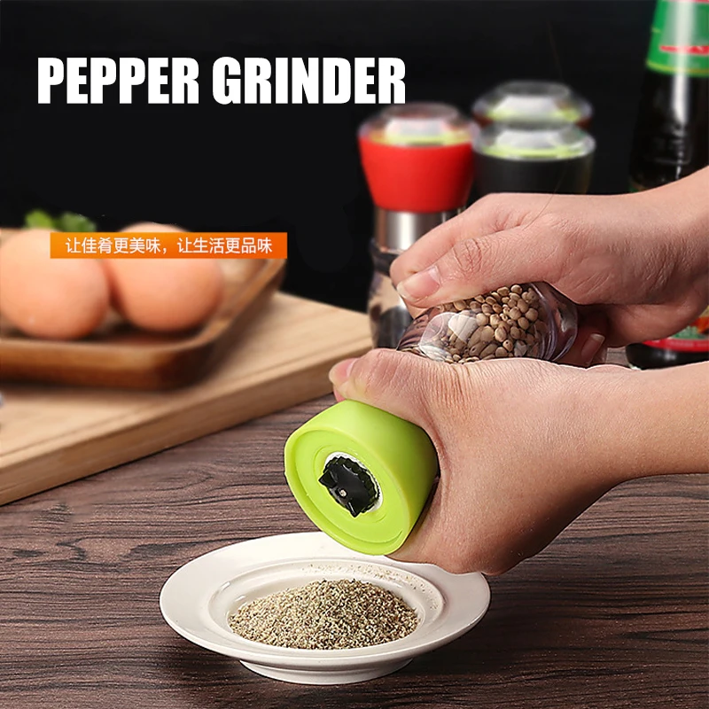 Handy Manual Mill Pepper And Salt Grinder Seasoning Peper Spice Grain Mills Porcelain Grinding Core Mill Kitchen Tools