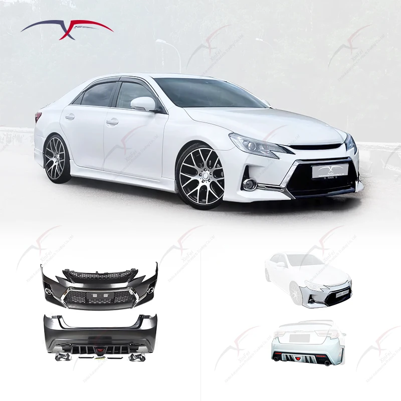 

For Reiz Body Kit 2013-2017 Models Accessory Modified GS Carbon Fiber Front Bumper Car Body Kit Decoration