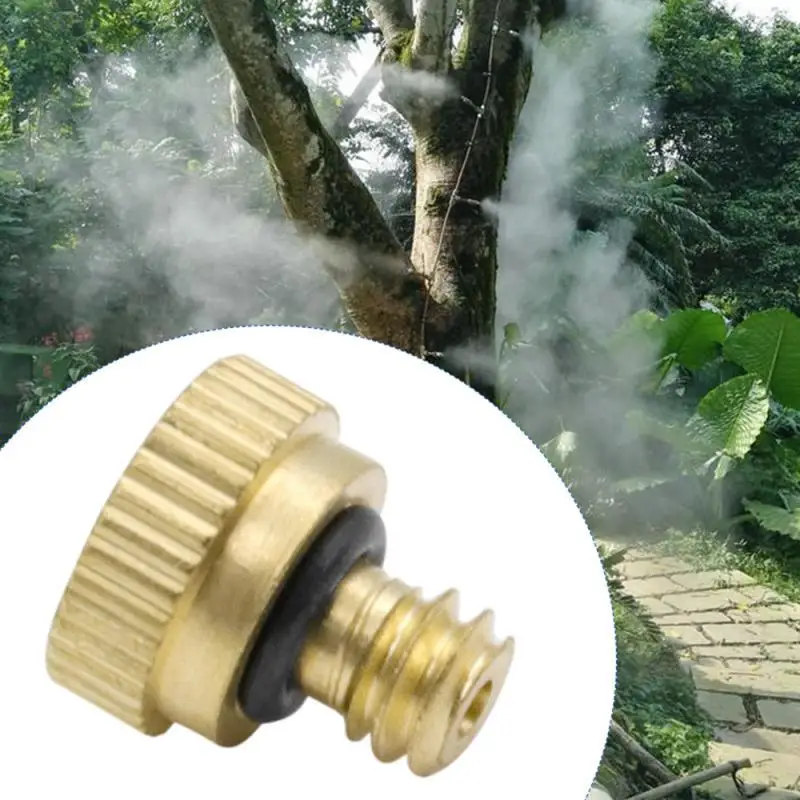 Atomizing Nozzle Effective Durable Efficient Easy To Use High Quality Cooling Humidifying Brass Nozzle Humidifier Low Pressure