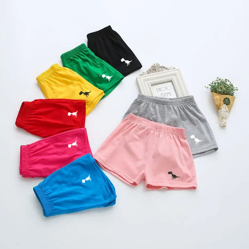 V-TREE New Summer Baby Boys Girls Shorts Candy Color Cotton Kids Beach Shorts Pants sports Children Brand Baby Clothes 2-7T