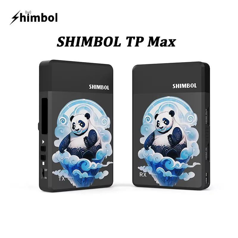 SHIMBOL TP Max 1080P Wireless Video Transmission Max 350m Transmission Dual HDMI-compatible Port Portabel 120g