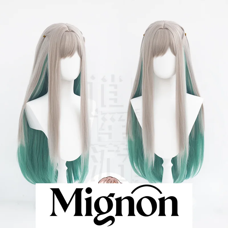 

Парик для косплея Ханако-кун Яширо Нене, двухцветные длинные прямые волосы, подарок на Хэллоуин