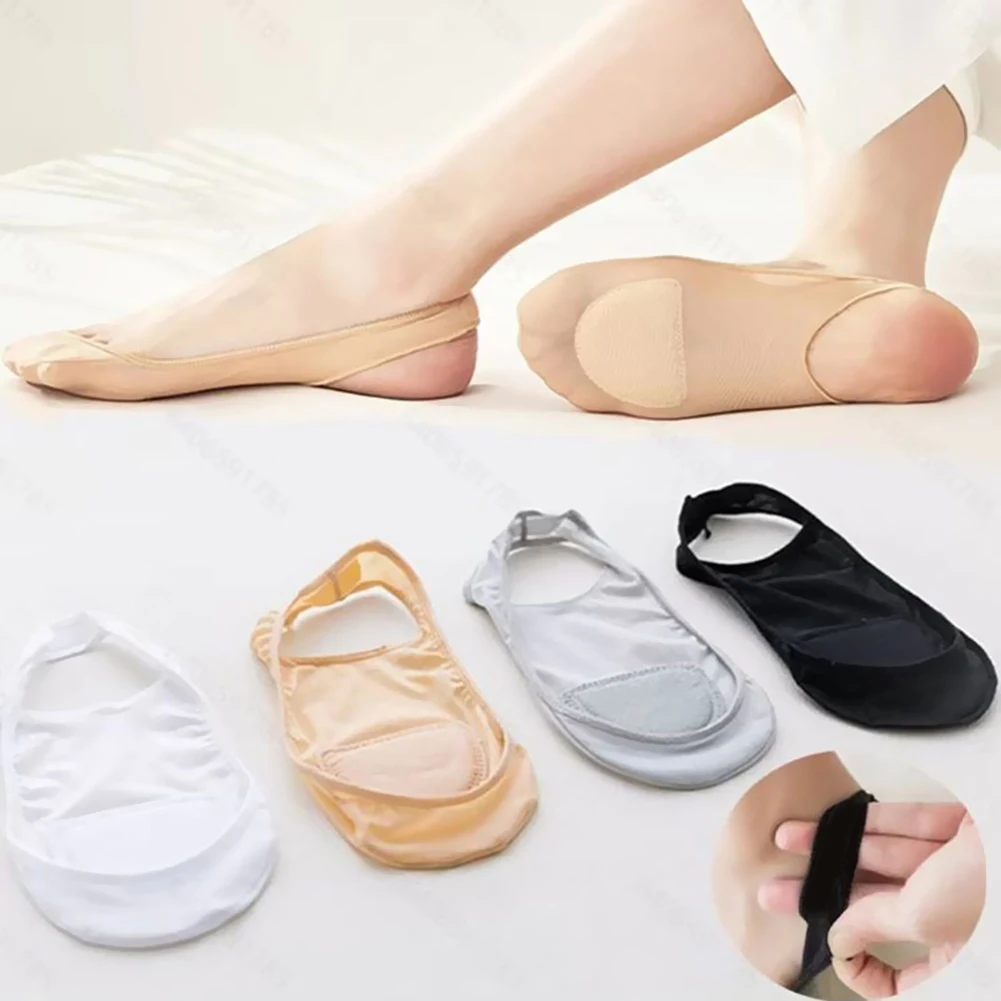 Ice Silk Sock-Style Ball Sponge Metatarsal Pads Sock For Sandals