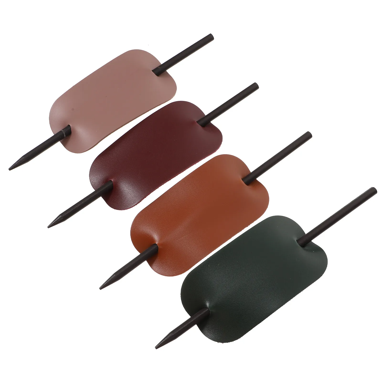 

4Pcs Hairpin Classic Wood Hair Stick Stylish Bun Hairpin for Daily Wedding Party Hair Accessories Women Headdress