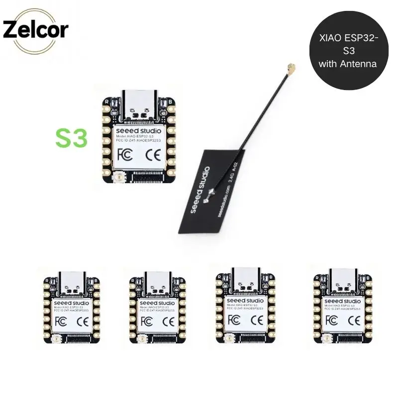 Seeed Studio XIAO ESP32C3 S3 C5 C6 Tiny Size ESP32 Dev Board Type-C WiFi BLE RISC-V IoT Development Module For Arduino DIY 3