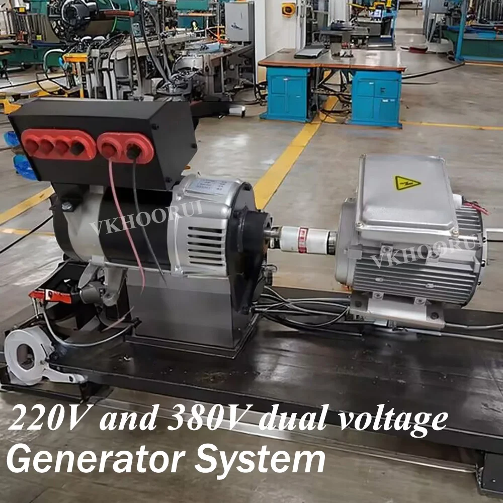 Hoog rendement 20KW 30KW permanente magneet AC-generator 220V380V 50Hz driefasig met spanningsregelaar voor stabiel vermogen