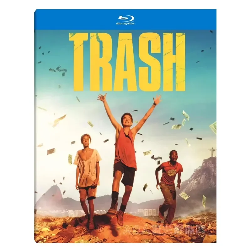 Trash Boy 2014 British Suspense Crime Film Blu ray Disc with Chinese English Spanish Portuguese