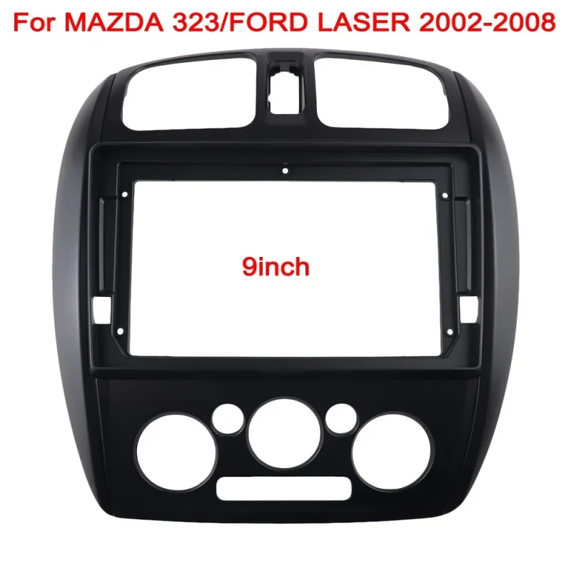 9 Inch Car Radio Fascia Panel for MAZDA 323 HAIMA FREEMA FORD LASER 2002-2008 car panel Dash Mount Kit Installation DVD fascia