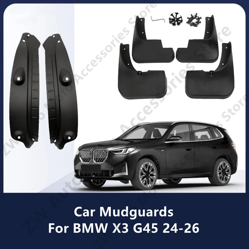 

Car Mudguards For BMW X3 G45 24-26 Mud Guards Fender Flare Mudflaps Exterior Parts Auto Accessories Refit