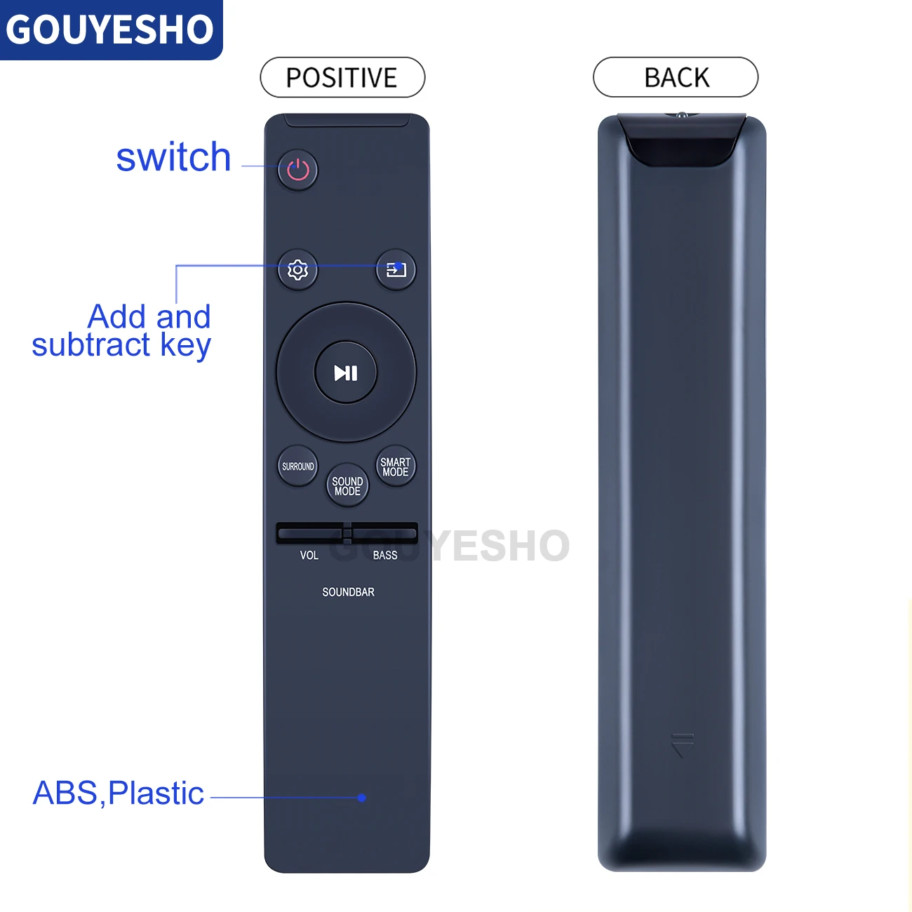 AH59-02759A New Remote Control for Samsung SoundBar HW-MS650 HW-MS651 HW-MS550 HW-MS551