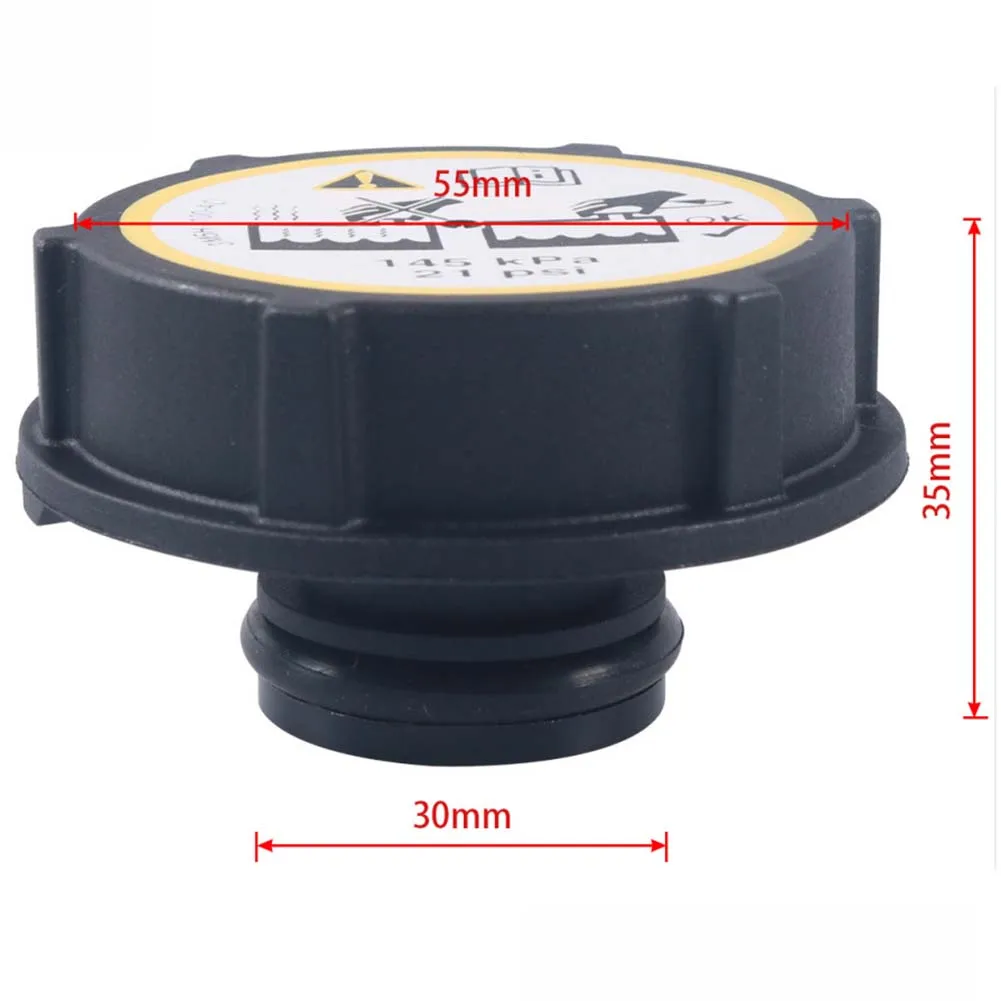 For Radiator Coolant System Radiator Coolant Tank Cap Coolant Overflow Cap Wear-resistant Quick Installation Easy Use