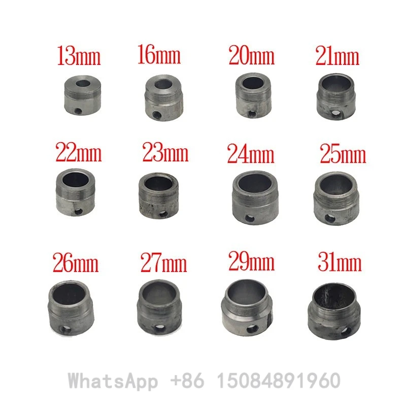 10Pcs Flywheel Seat Connector Rear Axle Flywheel Base Adapter Bushing Sleeve 13-31mm For ATV Go Kart Tricycle