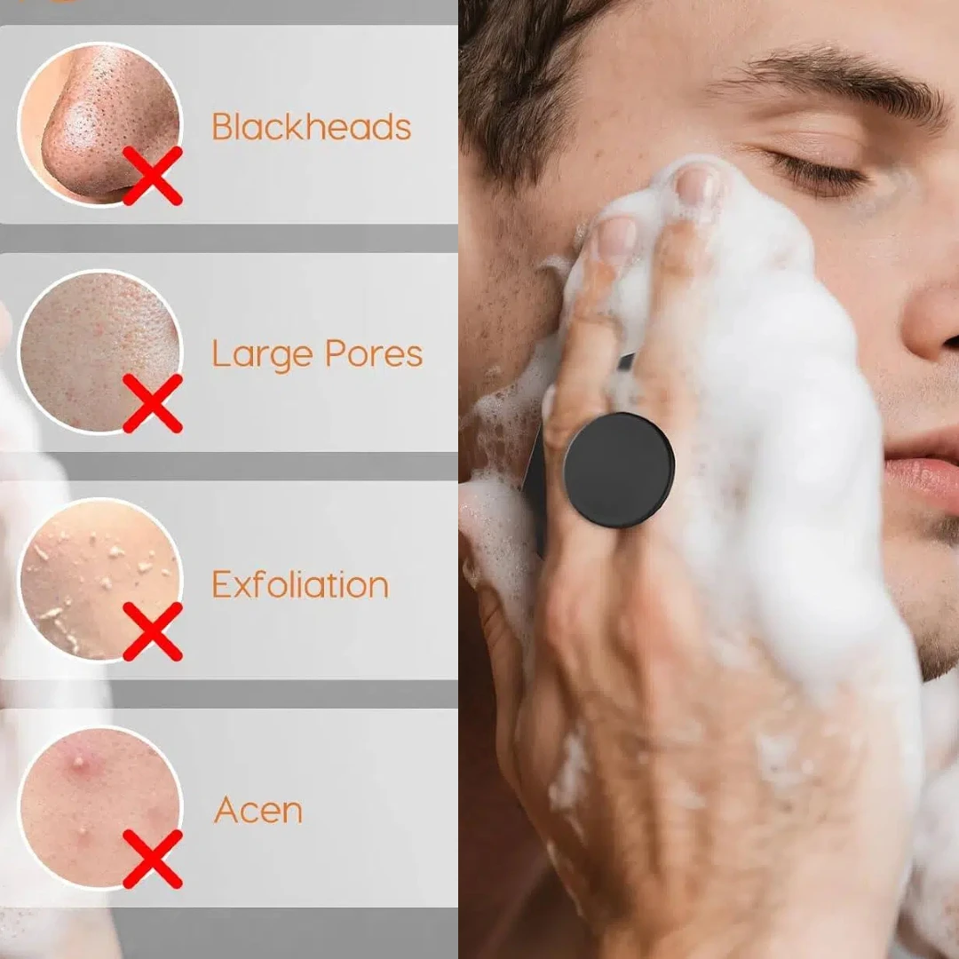 منظف الوجه من السيليكون، وسادة مقشرة لطيفة ومدلك لتنظيف الوجه، فرشاة غسيل الوجه من السيليكون تزيل الجلد الميت والجاف #3