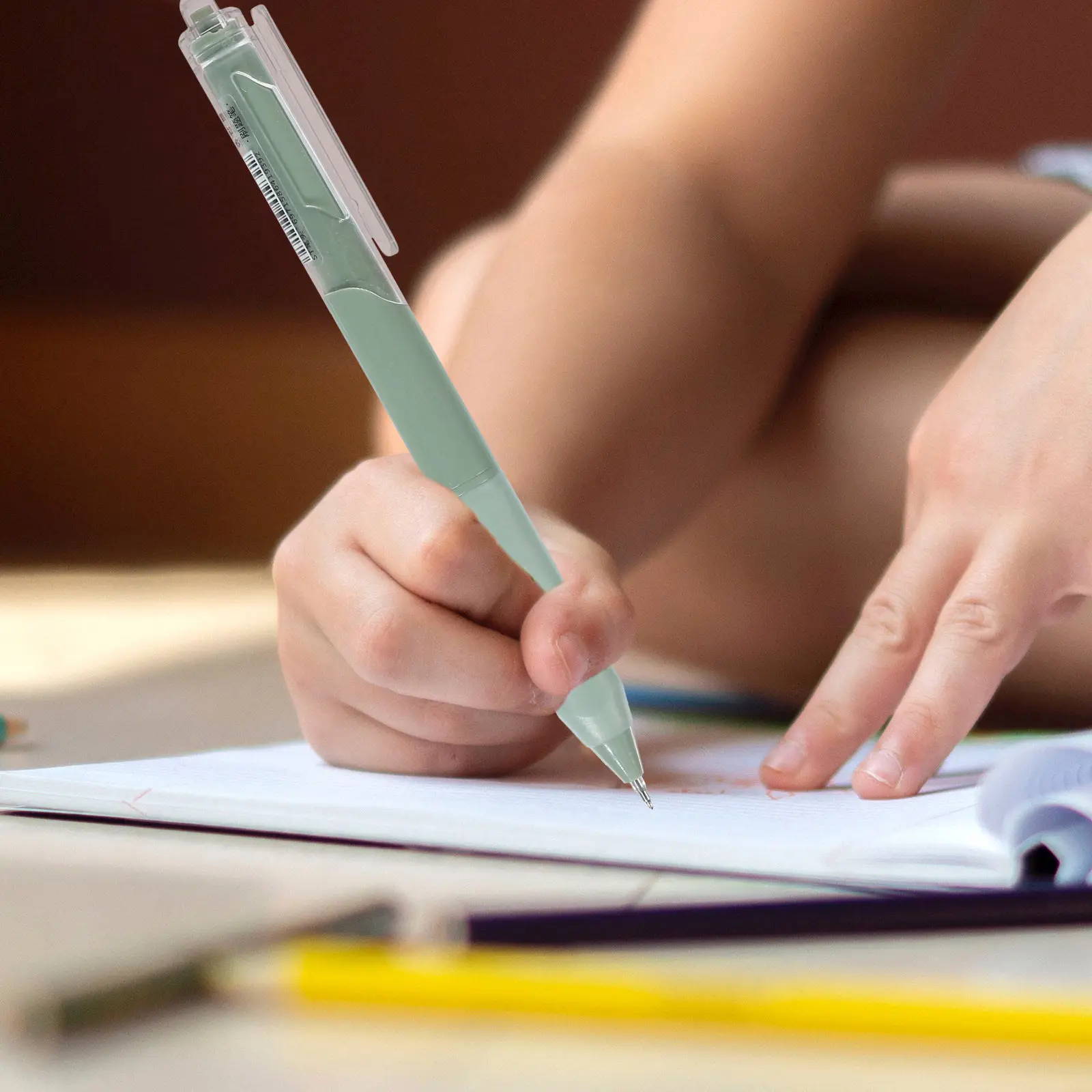 

Набор из 5 простых гелевых ручек с кнопочным механизмом для письма, многоразовые, портативные, для студентов, школьников, работы, учебы, офиса, канцелярские принадлежности