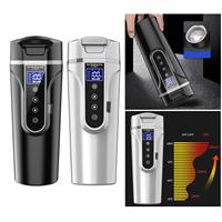 Electric Car Kettle Heating Cup, 12V 24V , 450ml, Portable Display Suitable for