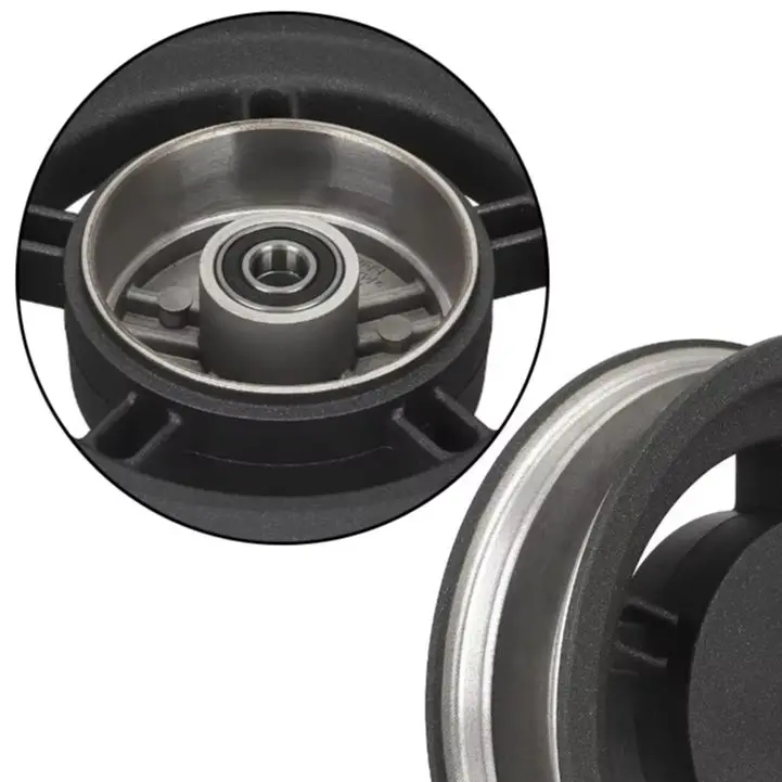 

For Xiaomi Mi5 Wheel Hub Replacement Mi5 Wheel Hub Urban Commuting Black Aluminum Wheel Hub For Scooter Vacuum-sealed Design