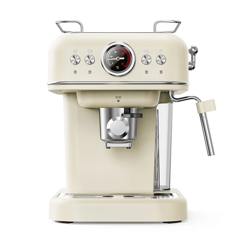 

Home retro espresso machine Coffee maker Pump type brew coffee machine