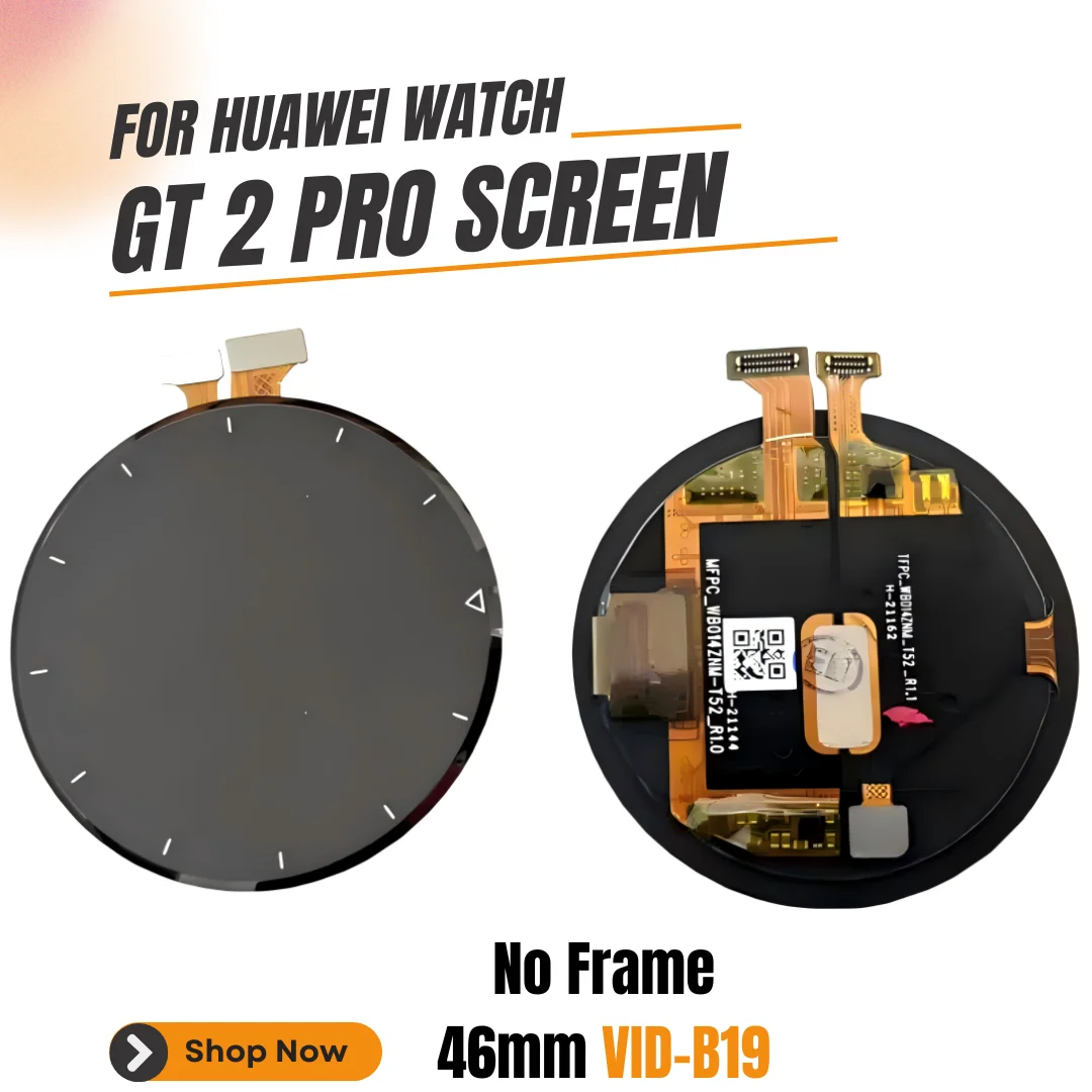 Original AMOLED Für Huawei Uhr GT2 Pro VID-B19 46mm LCD Display Touchscreen Digitizer Für Huawei Uhr GT2 Pro GT2Pro – Detail 1