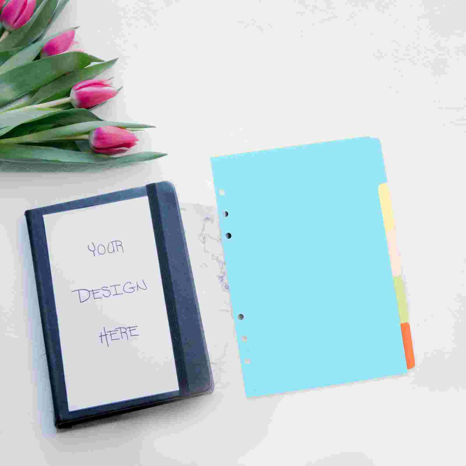 15 Pcs Index Label Dividers Partition Household Binder Replaceable Paper Tab Tabs Office