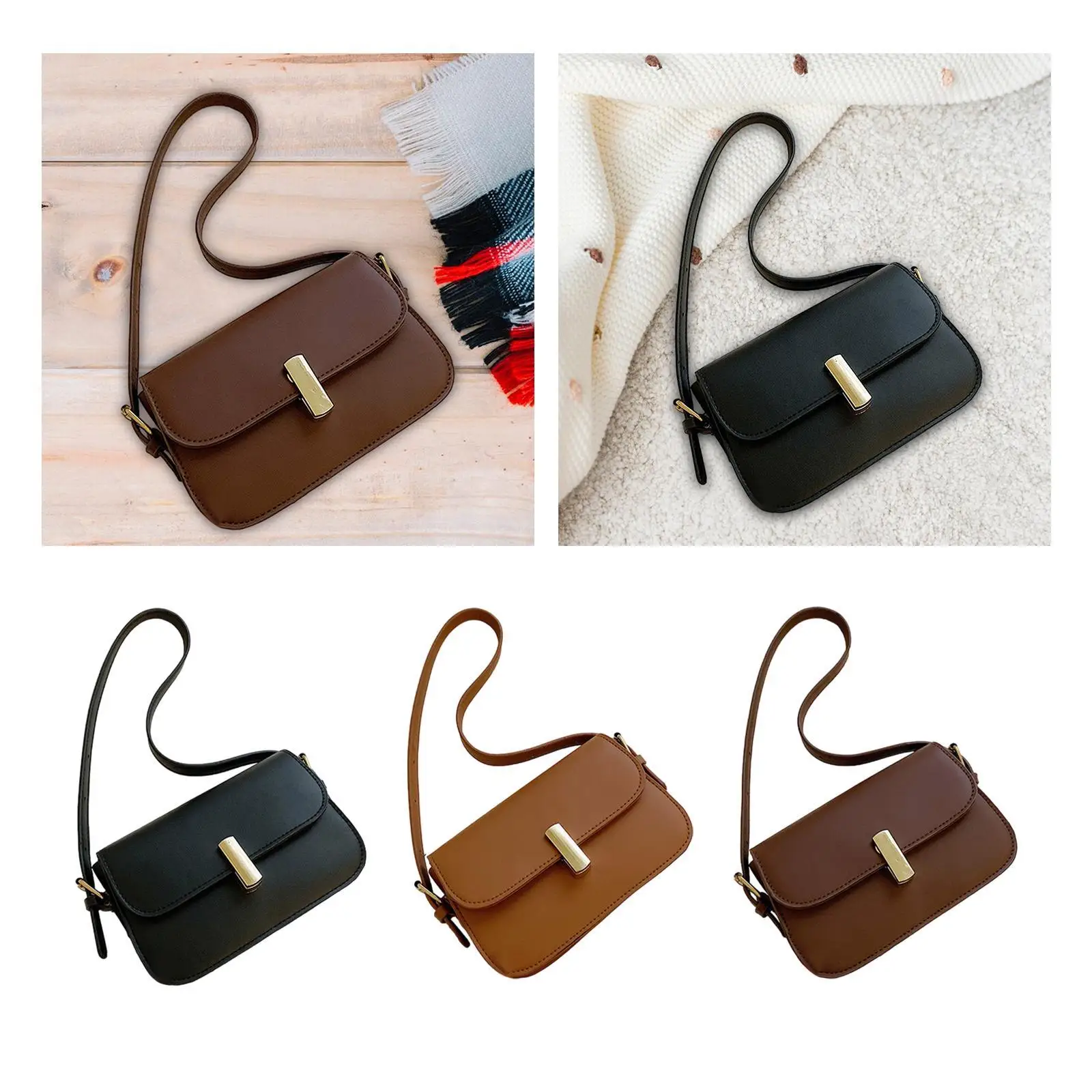 Women Shoulder Bag Handbag Satchel Tote Bag for Shopping Commuting Summer Street image 3