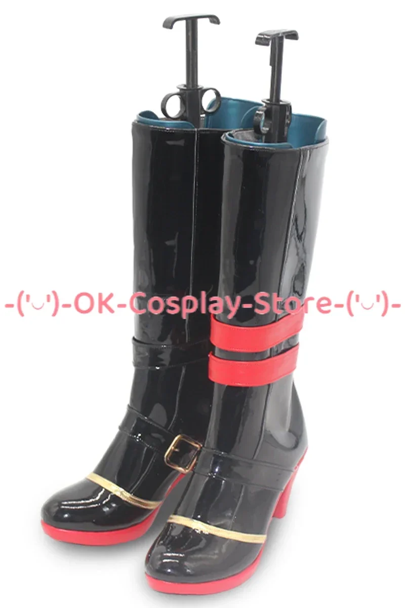 [حسب الطلب] لعبة نو كرنفال أستر تأثيري أحذية أنيمي لعب الأدوار الدعامة هالوين كرنفال عطلة حفلة بولي Leather الجلود خنجر التمهيد