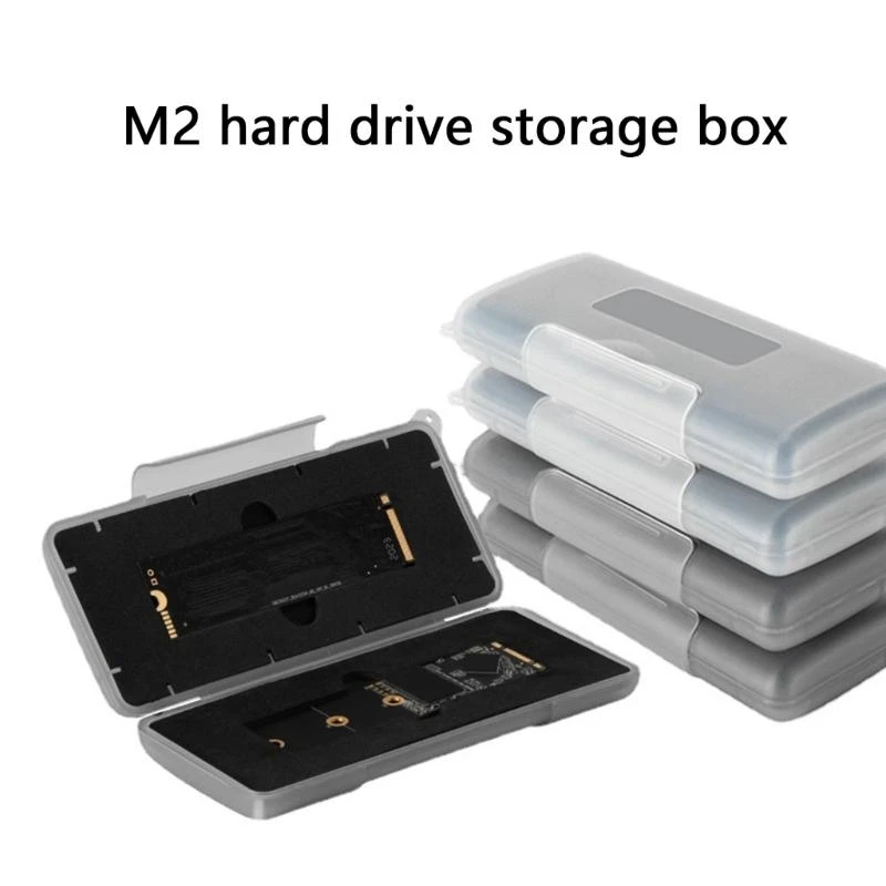 Y1ad M.2 حامل محرك أقراص ثابتة مع فتحتين مضادين للصدمات مضاد للماء